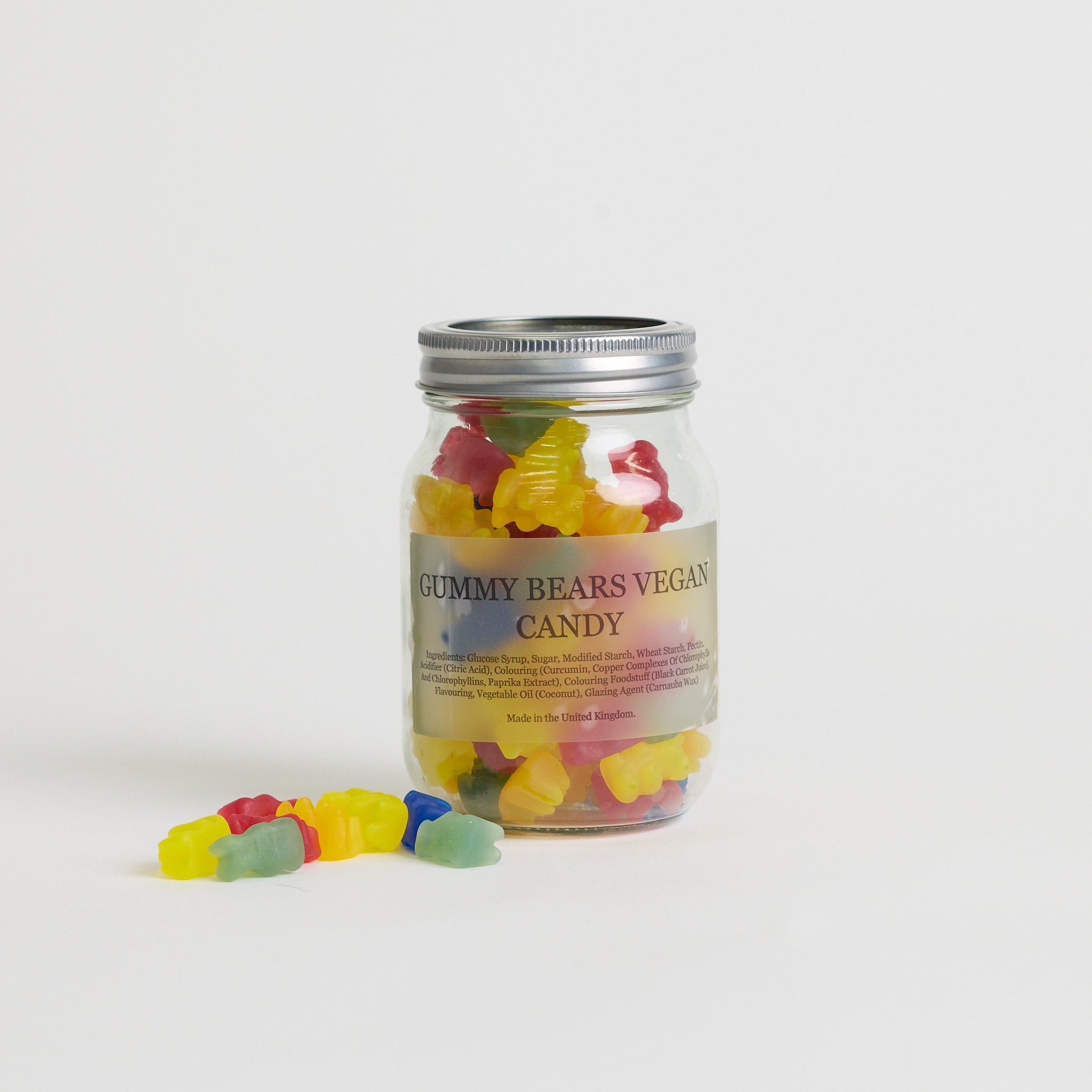 Gummy Bear Candy Jar