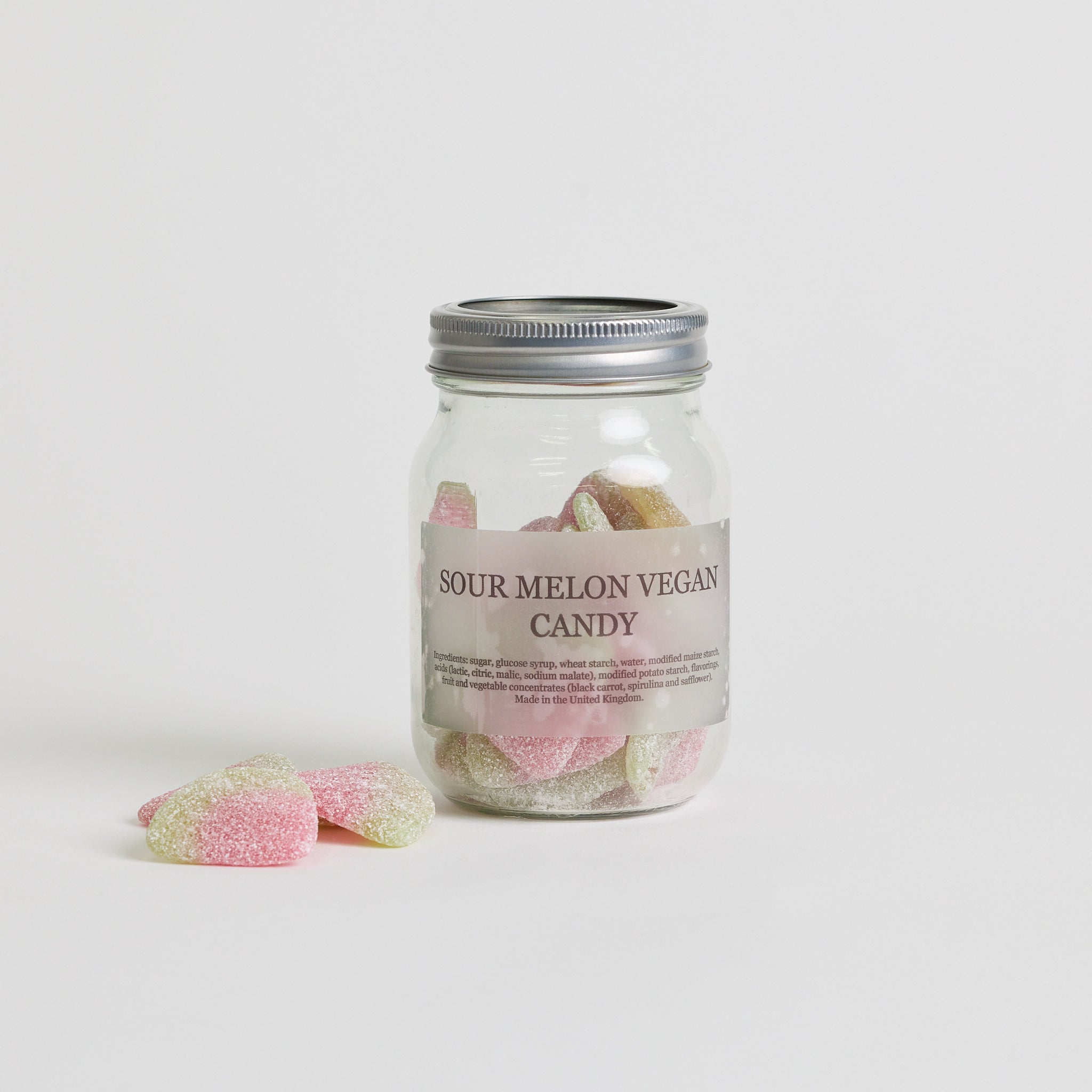 Fizzy Watermelon Candy Jar
