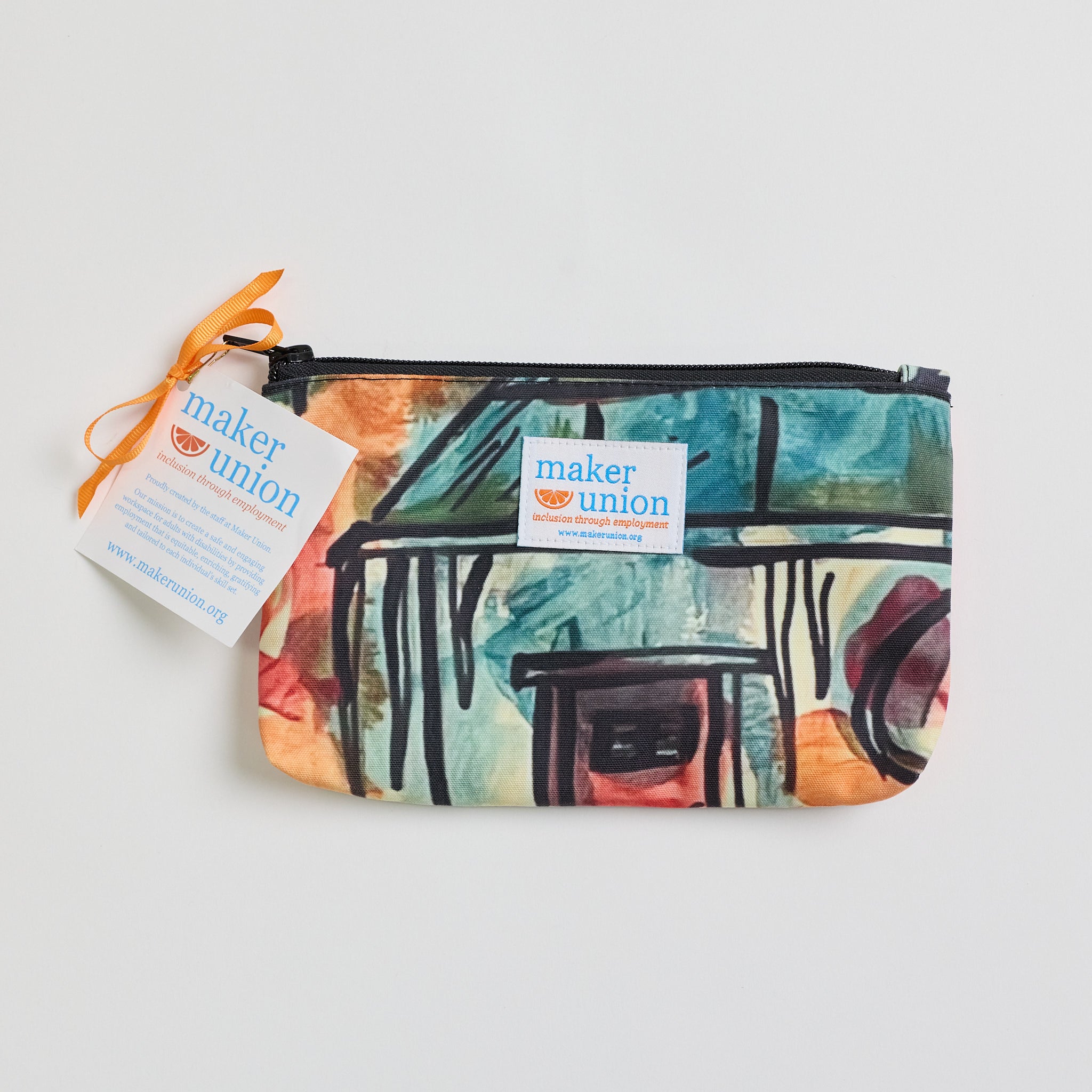 Maker Mural Zipper Pouch