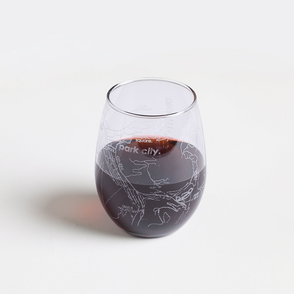 Park City Stemless Wine Glass