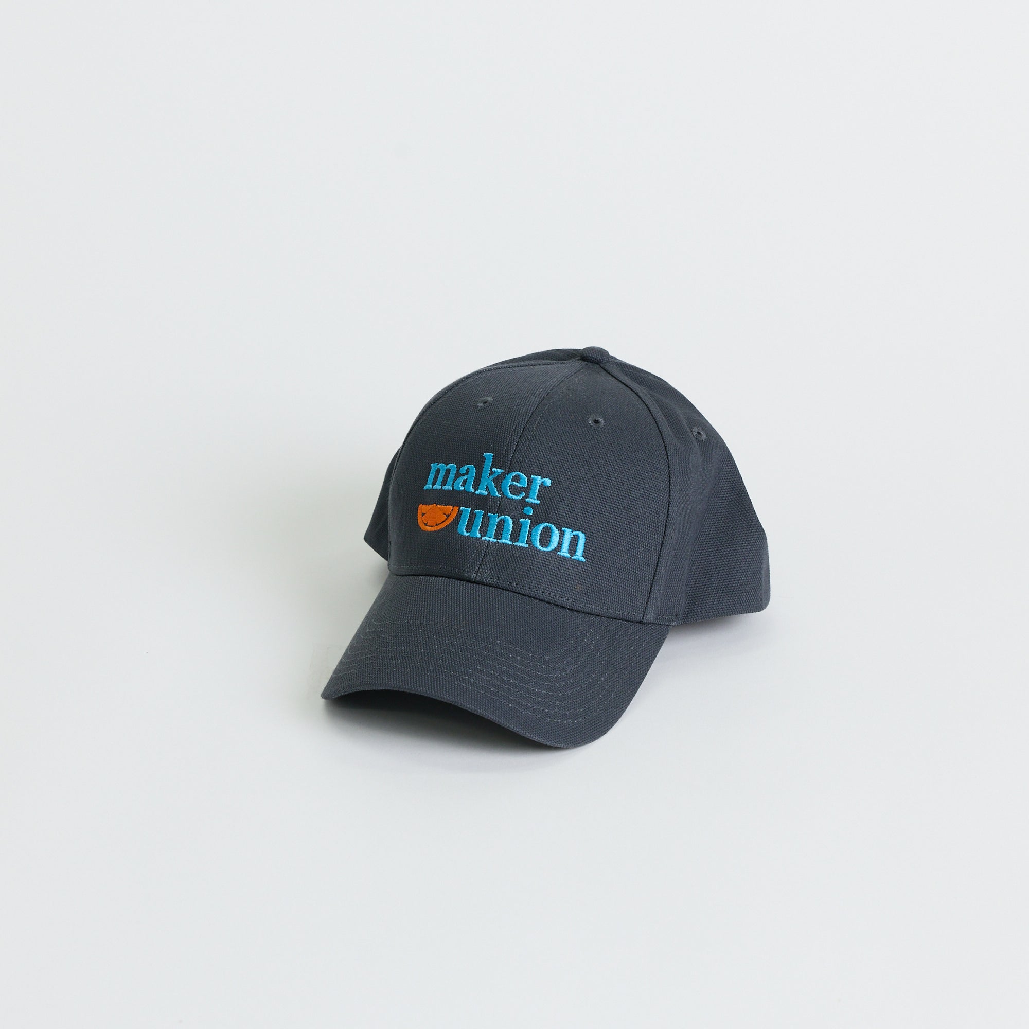 Maker Union Logo Baseball Cap Grey