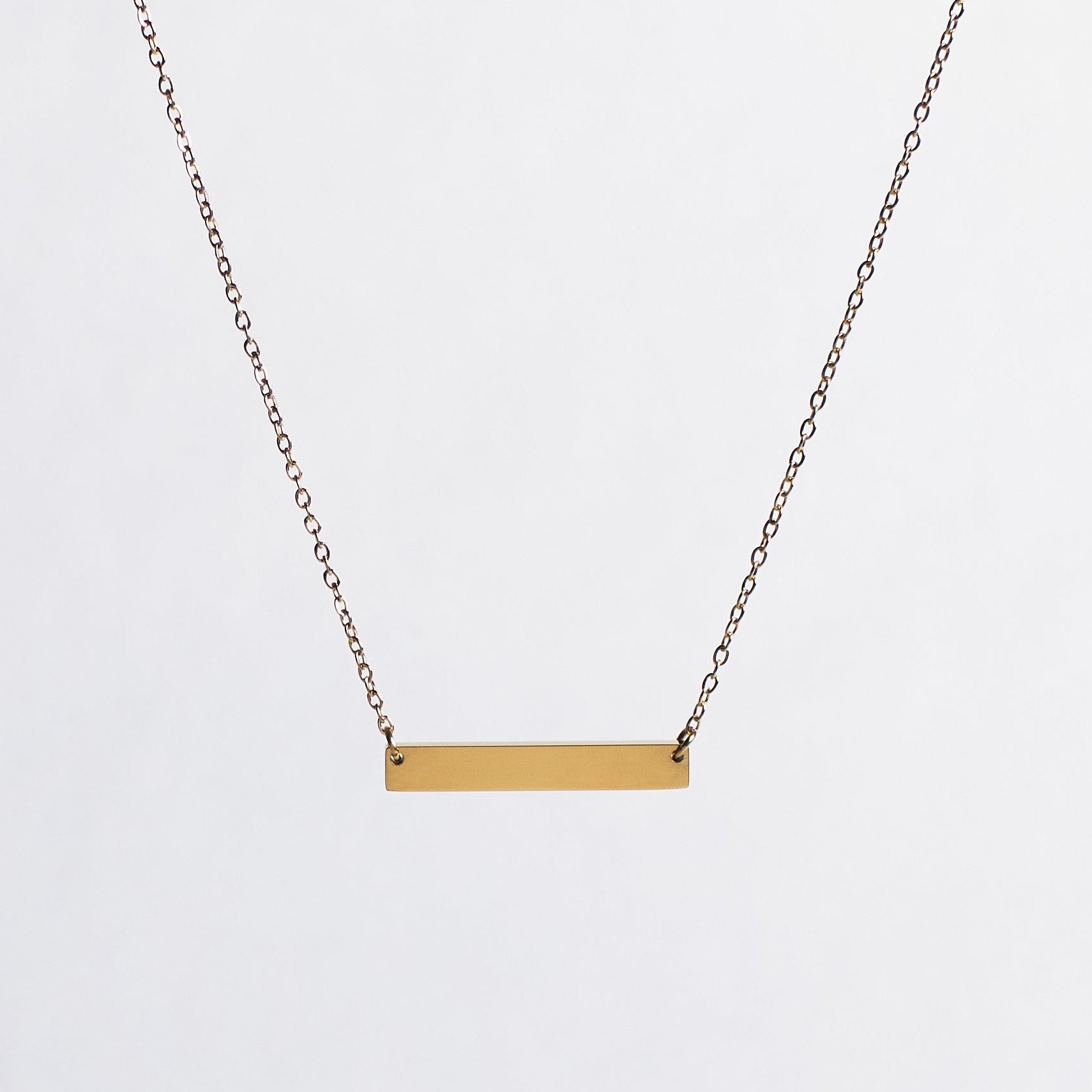 Blank Bar Necklace