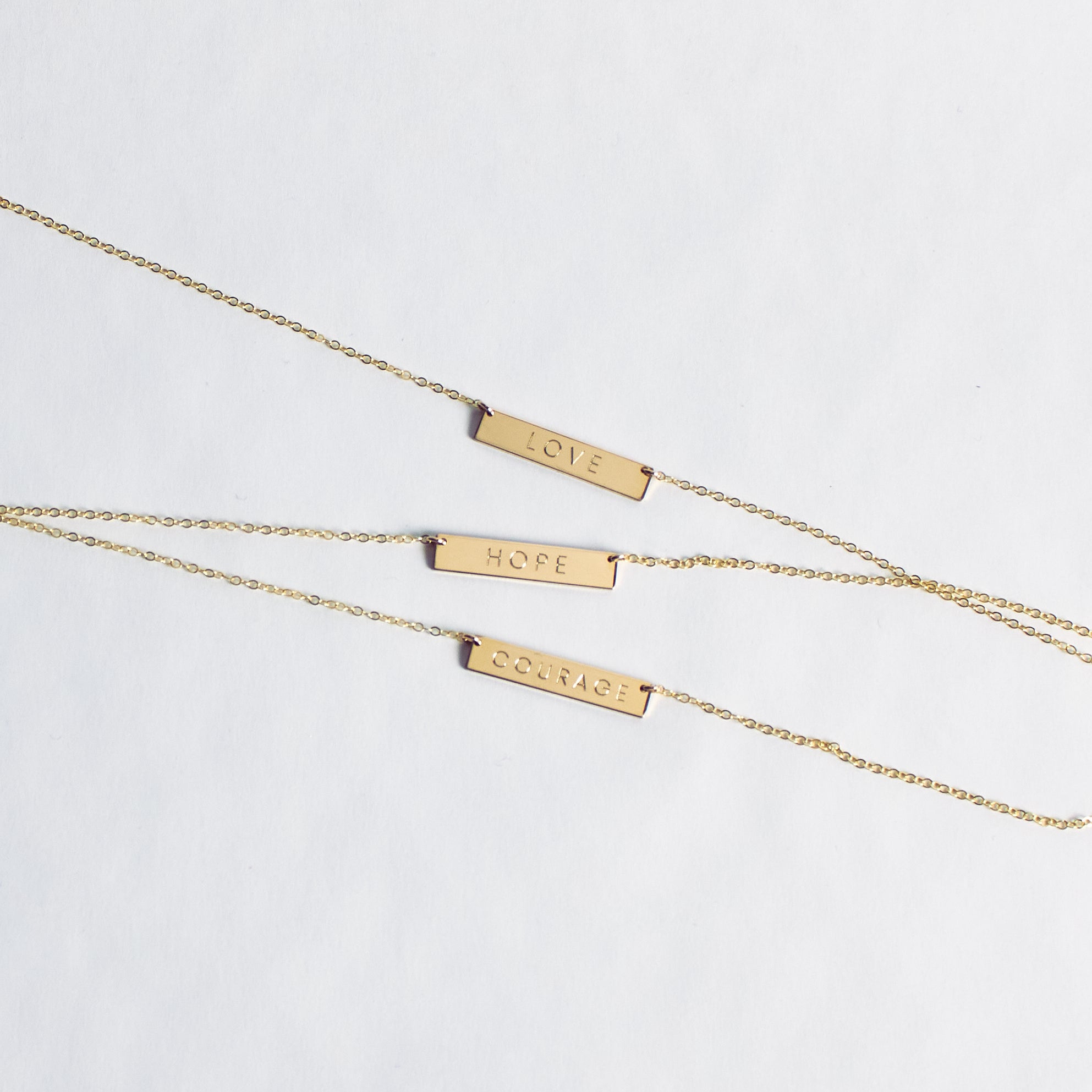 LOVE Bar Necklace