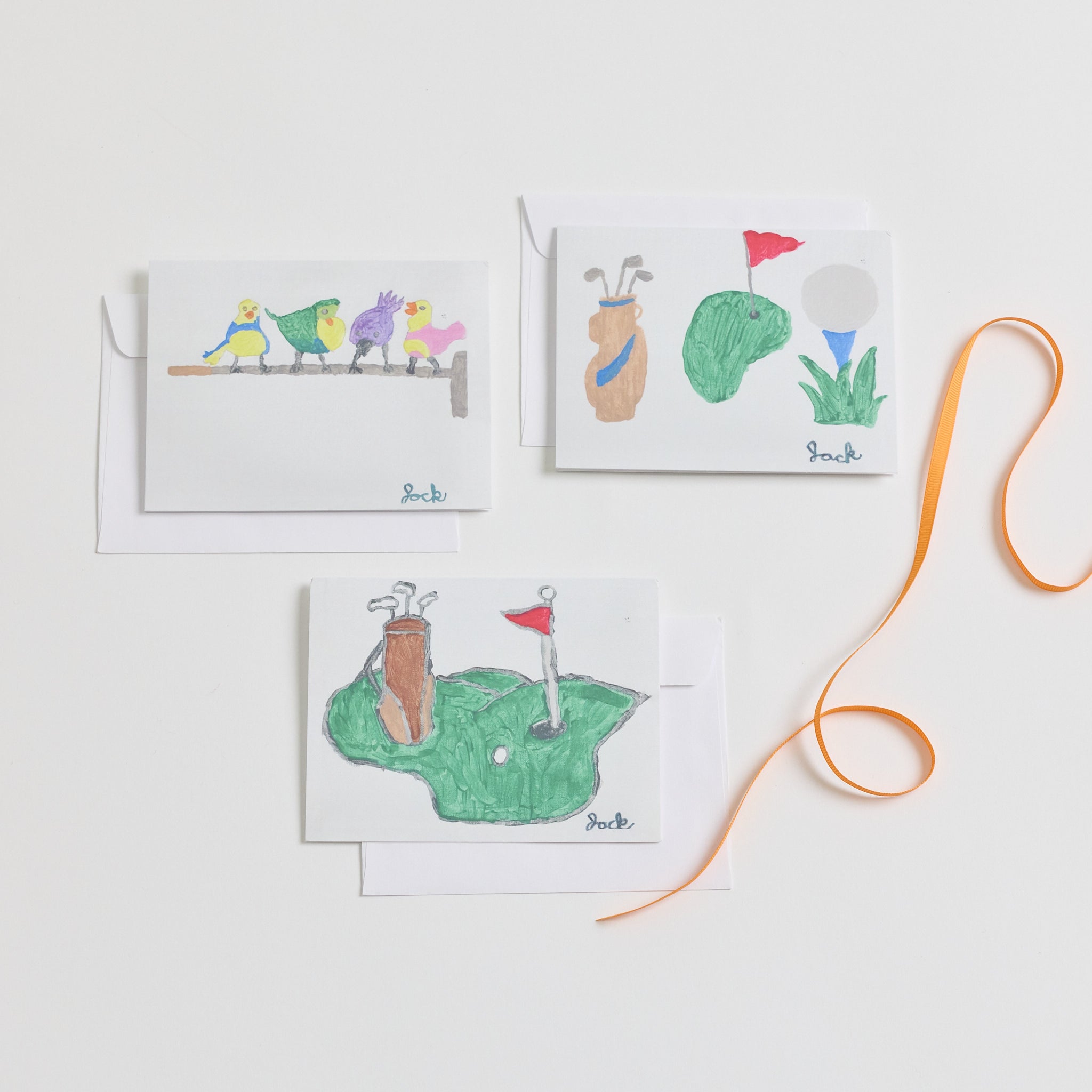 Golf Note Cards