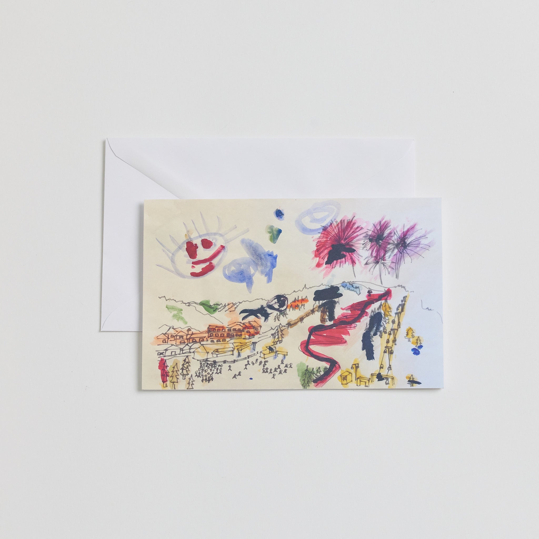 Torchlight Parade Note Card
