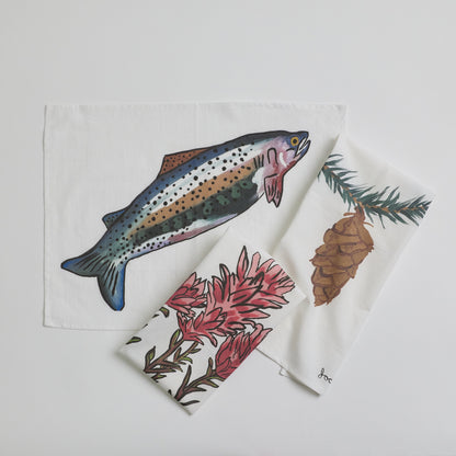 Nature Tea Towels - Set of 3