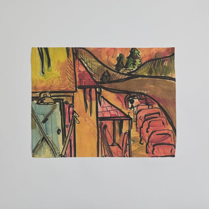 Old Town Set of 3 Tea Towels