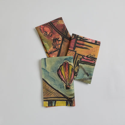 Old Town Set of 3 Tea Towels