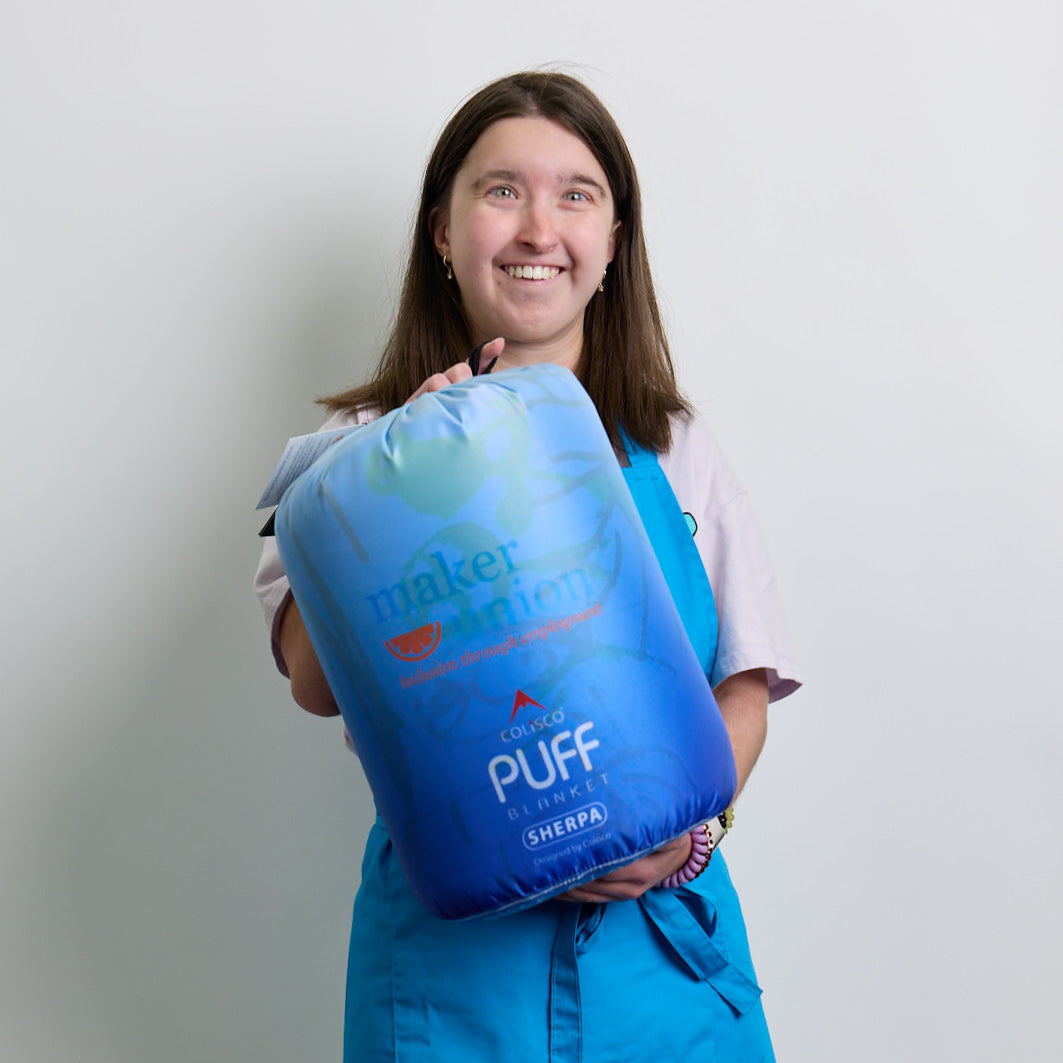 Maker Puffer Blanket