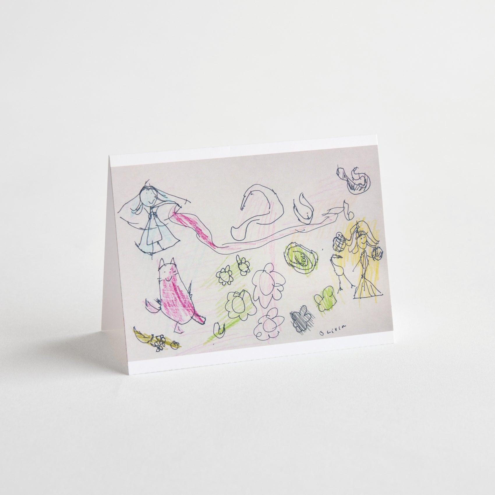 Wedding Dress Note Card