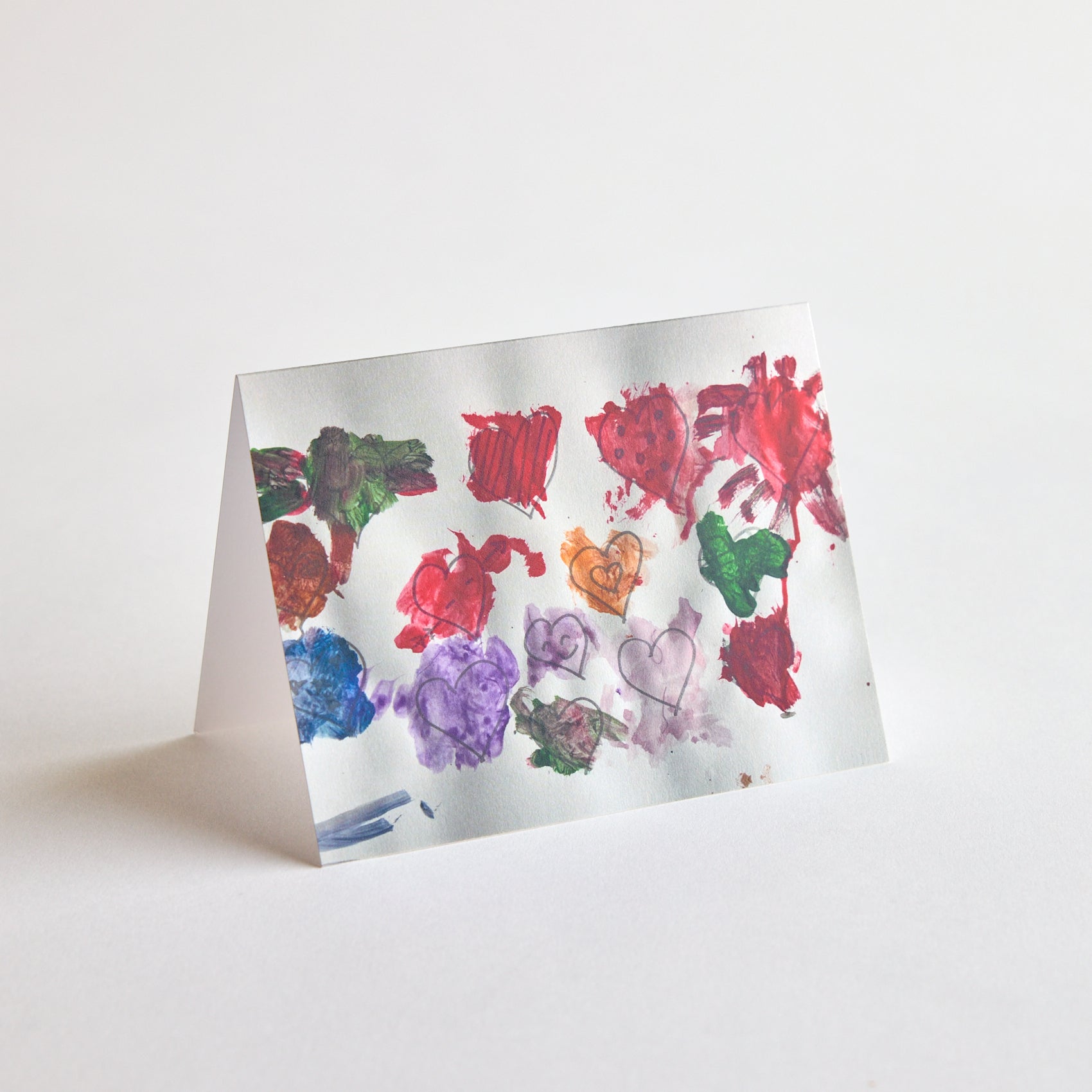 Dancing Hearts Note Card