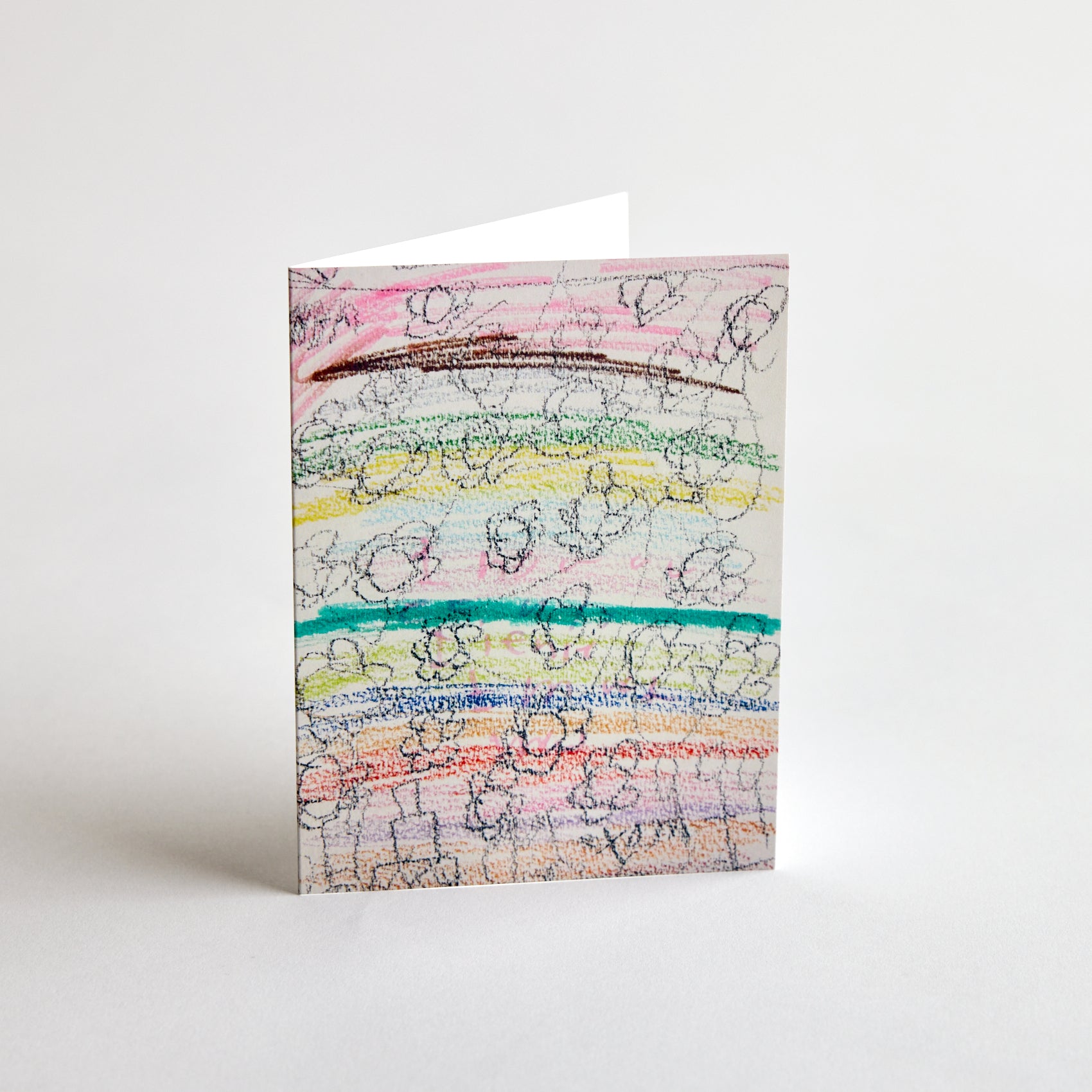 Flower Field Note Card