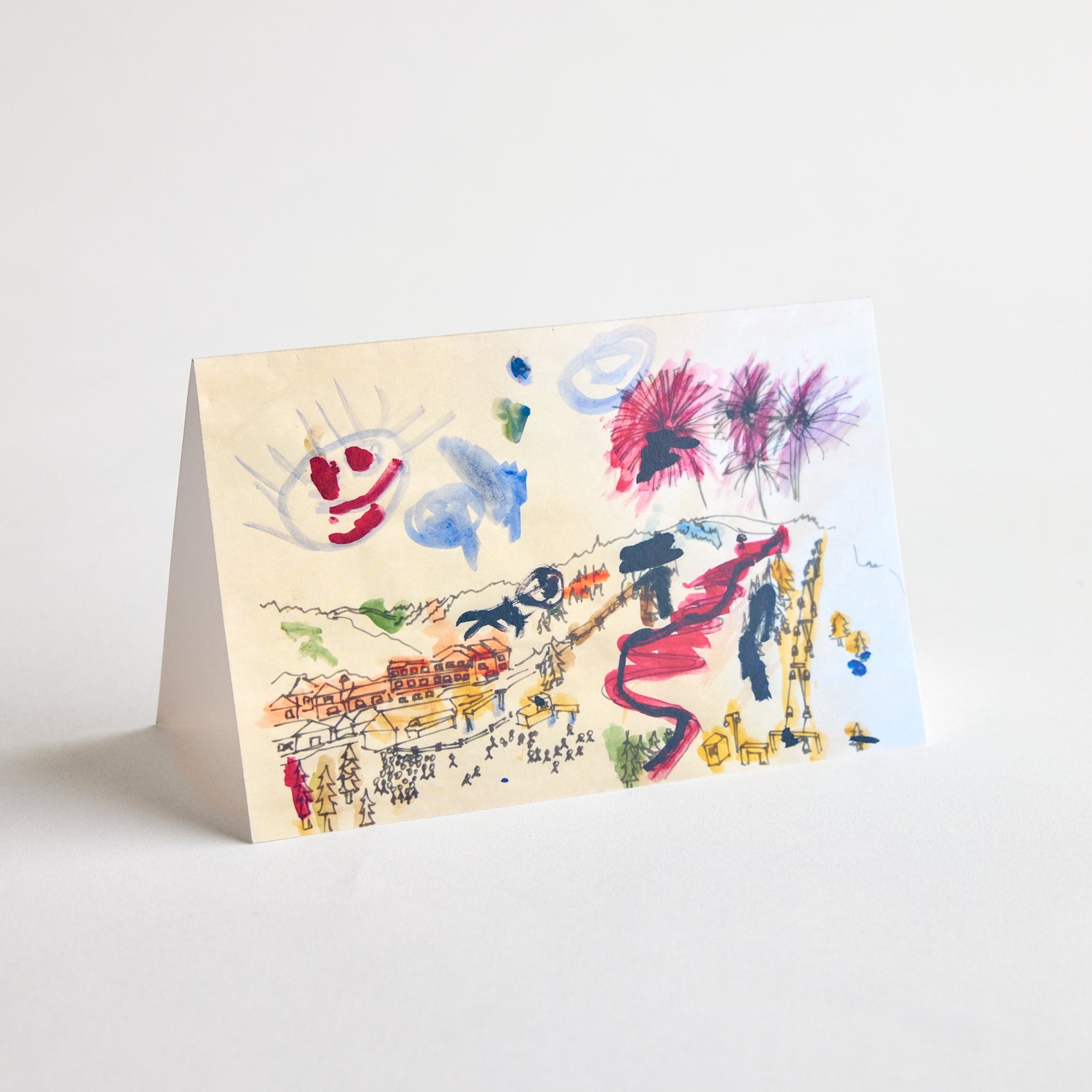 Maker Union Torchlight Parade Note Card