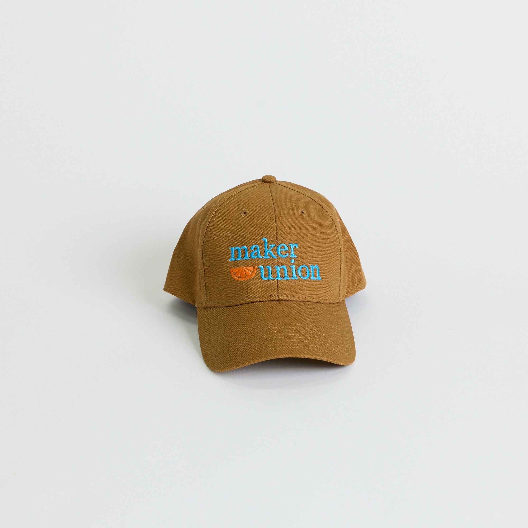 Maker Union Logo Baseball Cap Tan