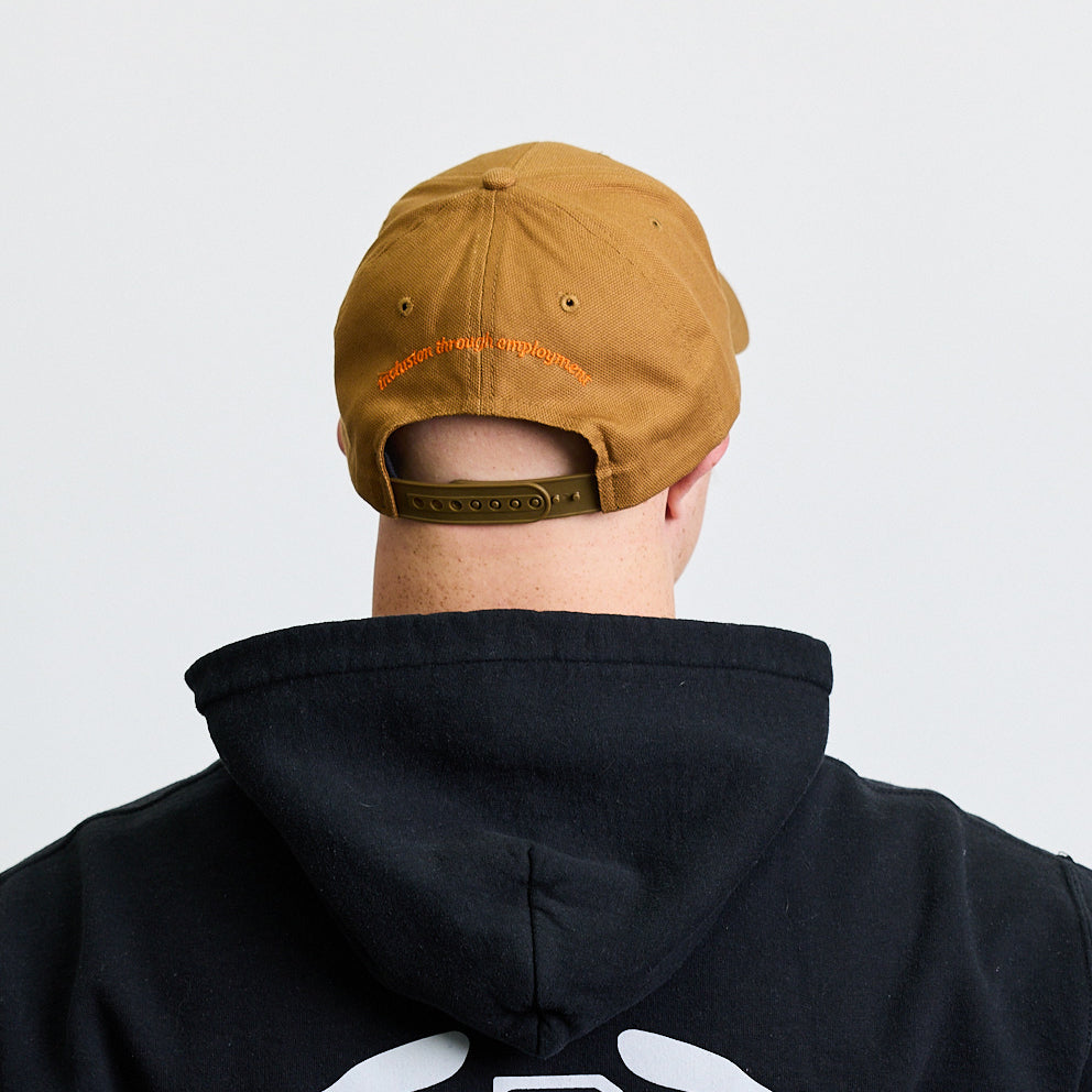 Maker Union Logo Baseball Cap Tan