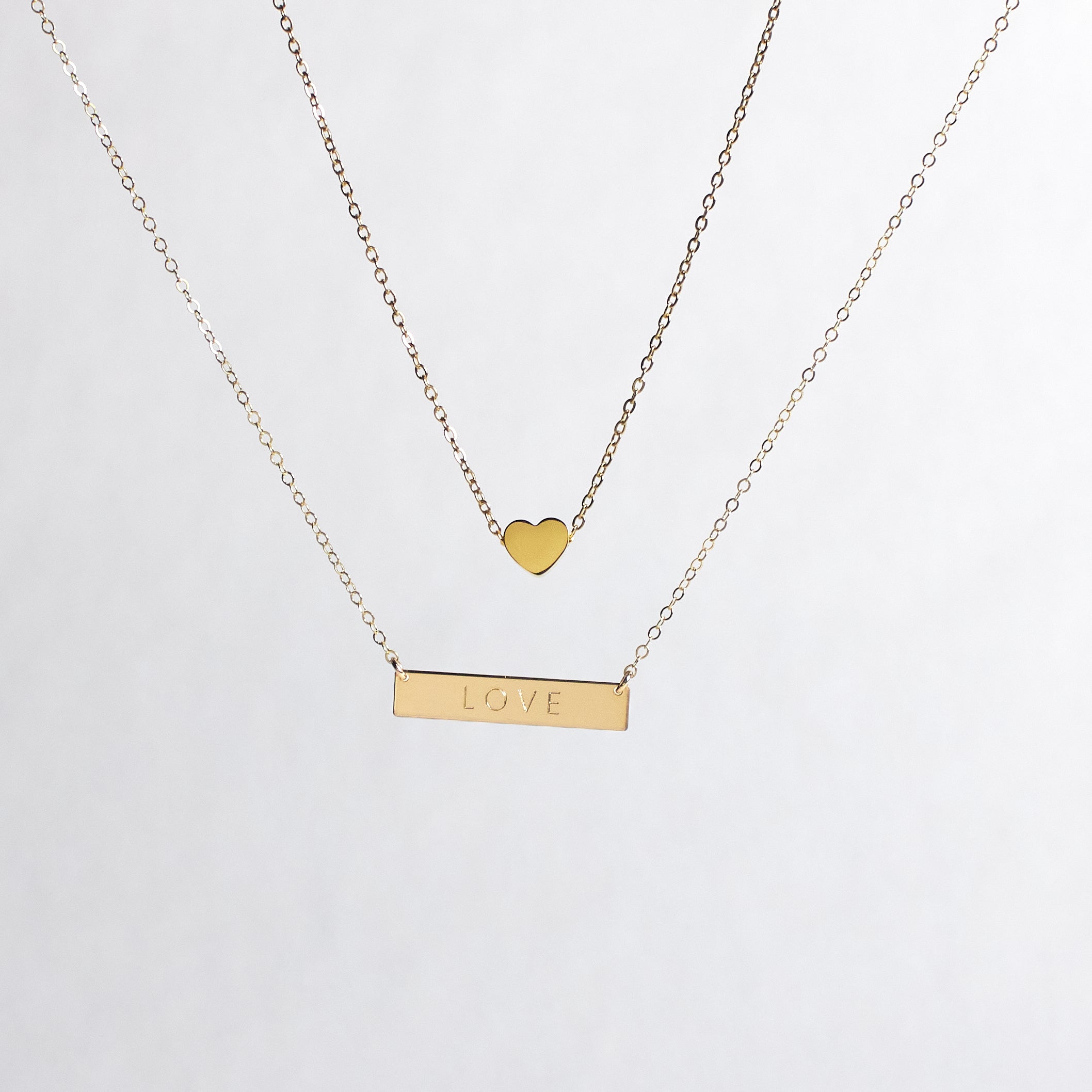 Mini Heart Pendant Necklace