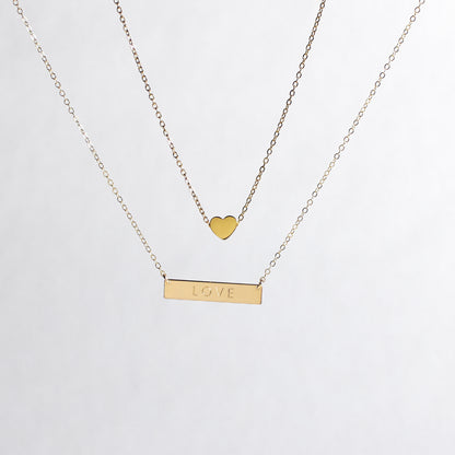 LOVE Bar Necklace